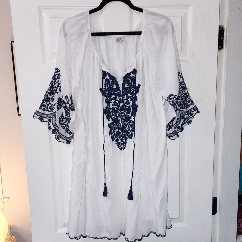Bohemian tunic top